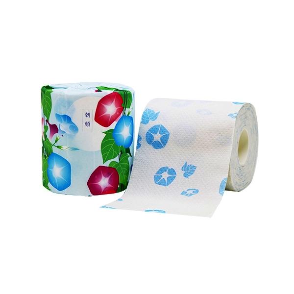 21年夏限定 トイレットペーパー 朝顔 トイレットロール 柄入ホワイト 1r27 5m ダブル 60ロール イトマン Itoman Asagao Roll ナジャ工房 通販 Yahoo ショッピング