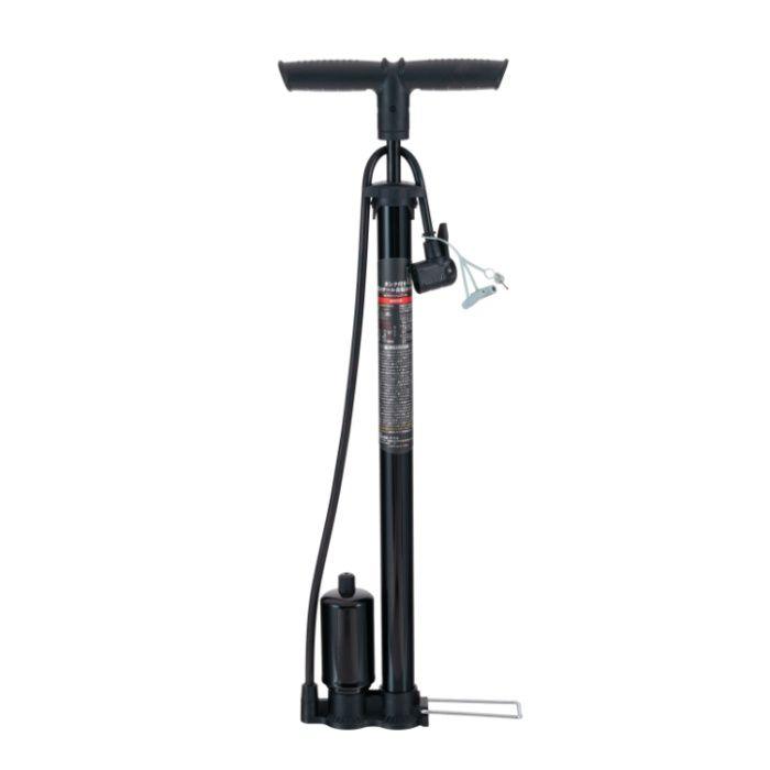 タンク付き軽量スチール自転車ポンプ NFP32C04ST-SG : ナフコ
