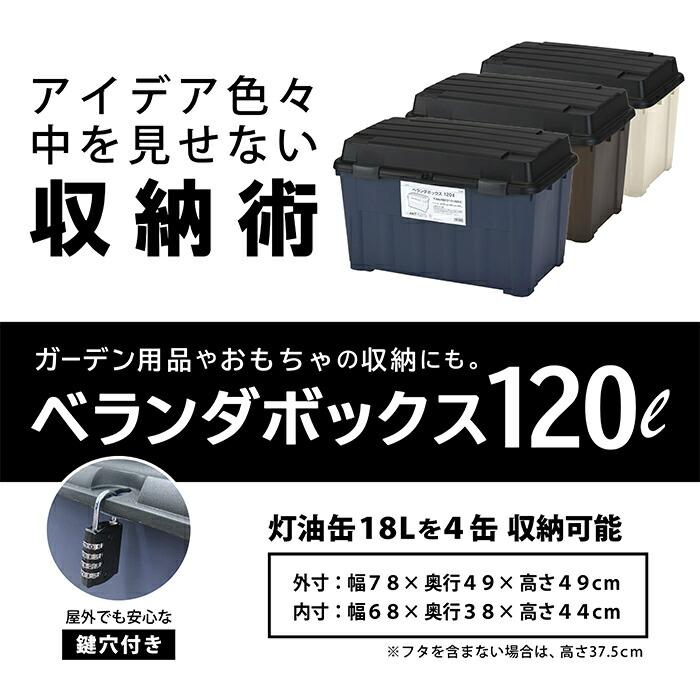 ベランダボックス120L ダークブルー : ナフコオンラインストア - 通販