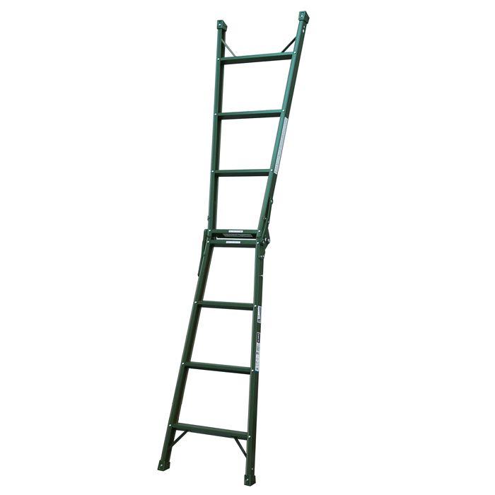 ALINCO（アルインコ） ナフコ はしご兼用脚立 120cm SZK12K カーキ 