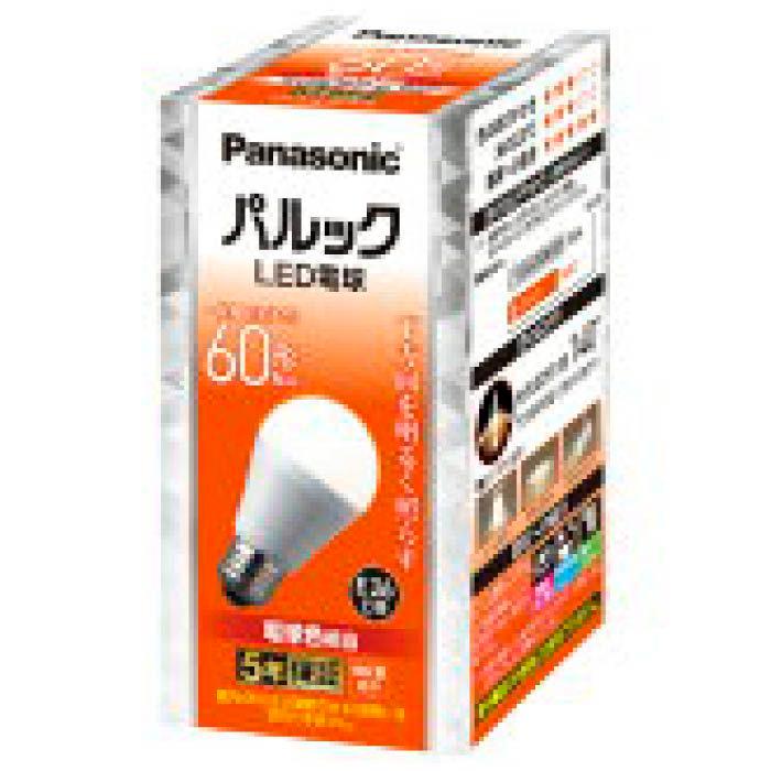 Panasonic LED電球 下方向タイプ 10個入り【新品、未使用、未開封】 Panasonic（パナソニック） パルックLED電球 下方向タイプ LDA7LHS6