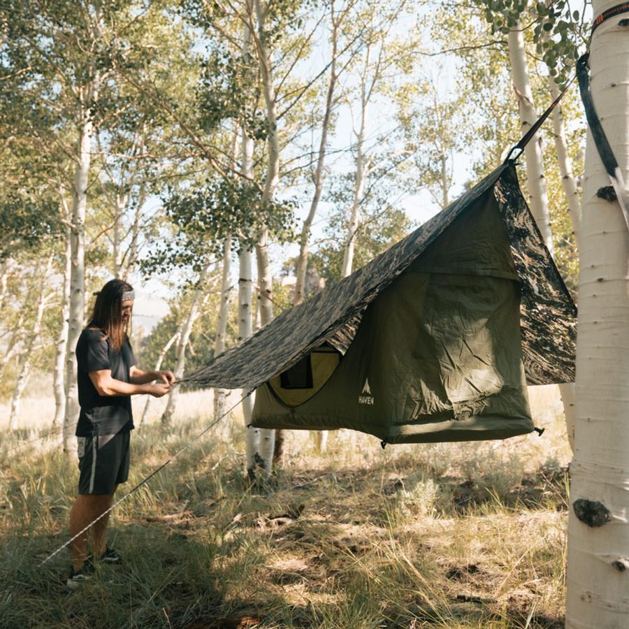 日本唯一の正規代理店 ヘブンテント Haven Tent Camo ハンモック