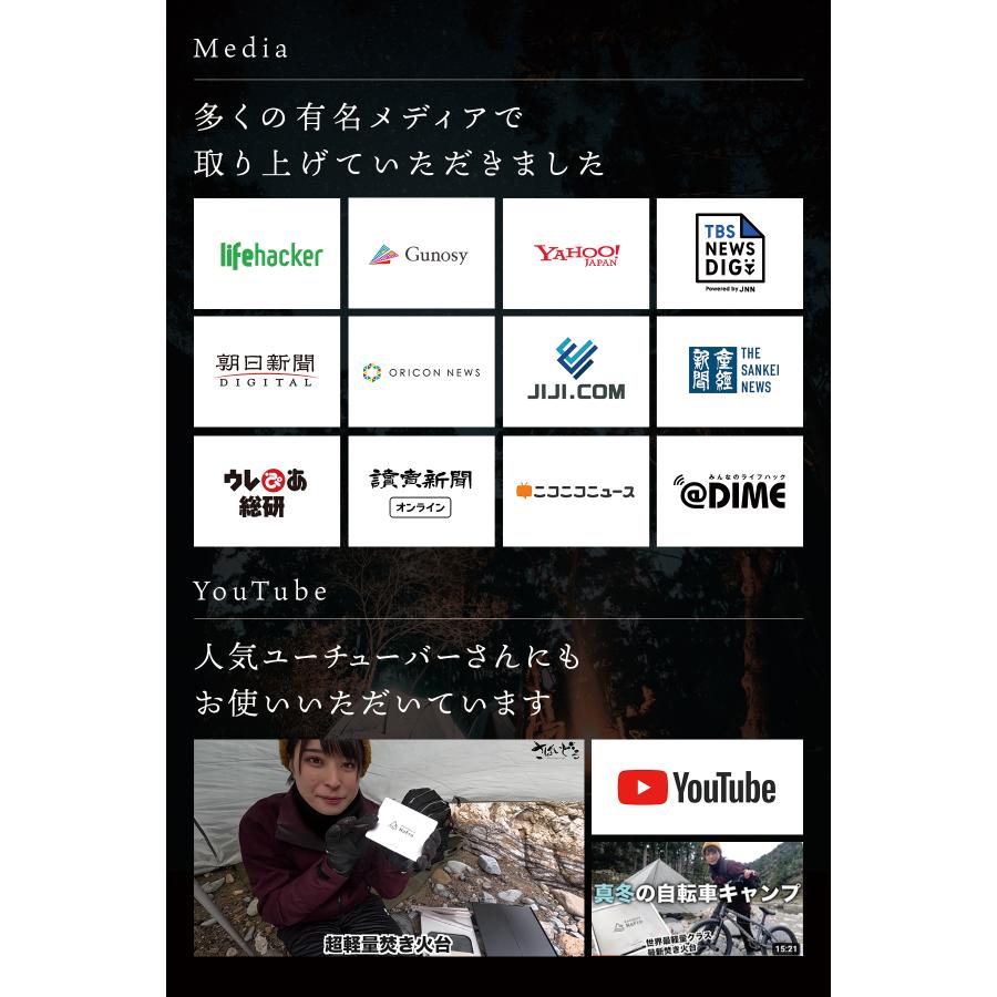 鎌倉NaFro ナフロ 「タイニーグリルの奇跡」 BBQ コンロ 焚き火台 ソロ