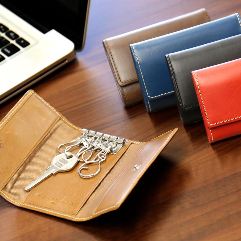 在庫有 名入れ キーケース ５連 本革 レザー 母の日 男性 女性 彼氏 旦那 イタリアンレザーキーケース 流行に Www Muslimaidusa Org