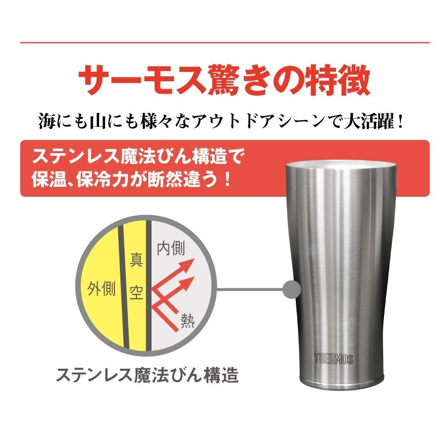 サーモス クリスマス会 バレンタイン交換 タンブラー 真空断熱 保温 保冷 420ml  名入れ クリスマスタンブラー｜nafudaya｜08