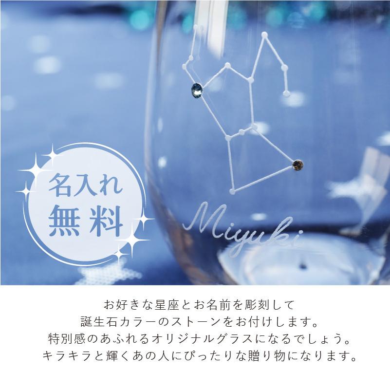 グラス コップ 木本硝子 ガラス おしゃれ 食器 デコレーション 星 星座