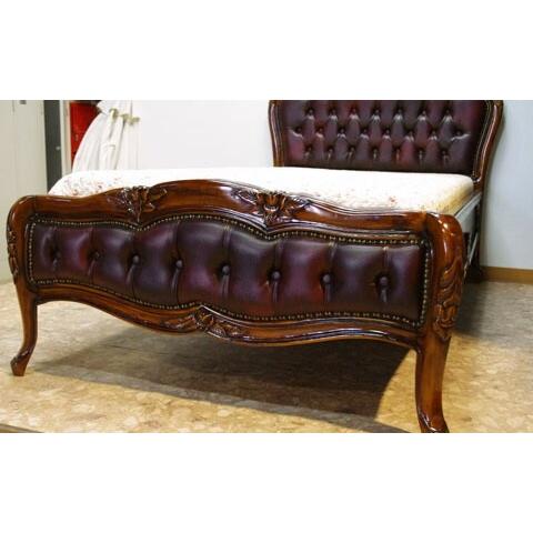 特価!アンティーク調ロココ調 バロック調ゴシック調 ワインレッド合皮