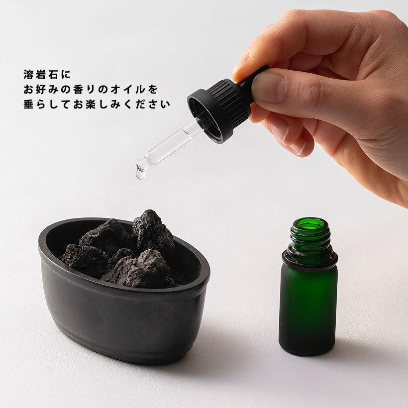 銀雅堂】溶岩石と真鍮鋳物のアロマ・ディフューザー｜実用的