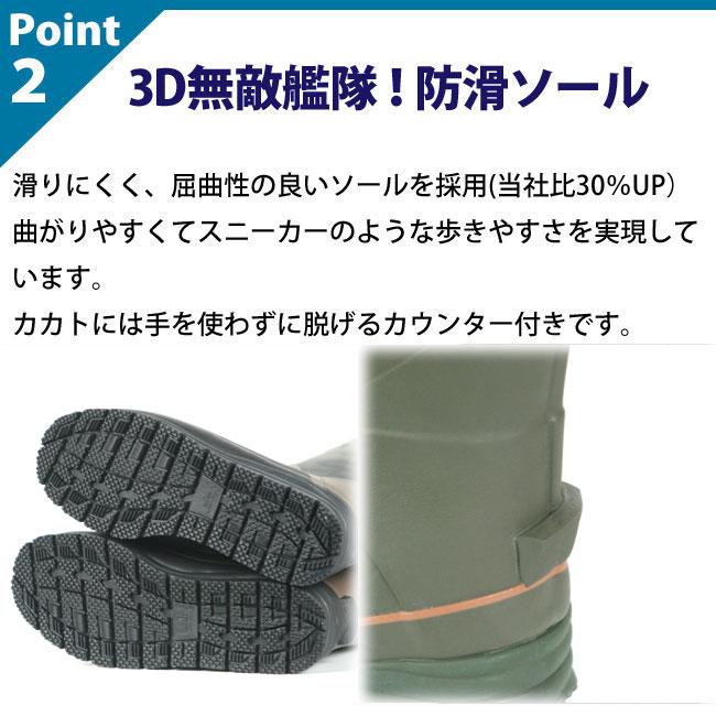 長靴 メンズ 防寒 防滑ソール ロング丈 寒耐 MONTRRE モントレ MB795