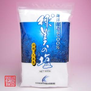 マース（お塩）海洋深層水100％球美の塩 沖縄・久米島500g久米島海洋