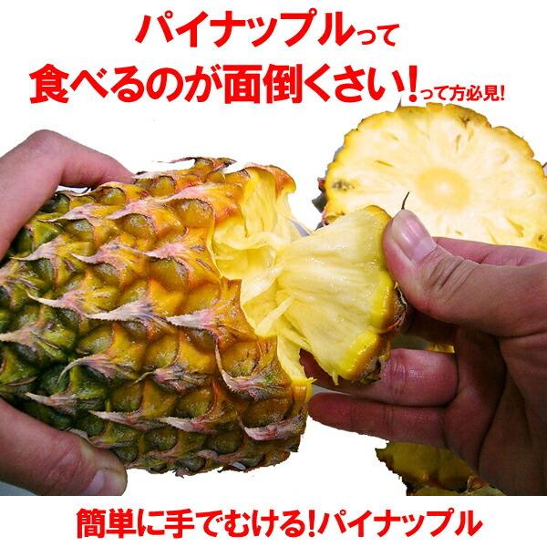 パイナップル スナックパイン お試し 1 5kg 2 4個 ちぎって食べられる 送料無料 沖縄産 ギフト パインアップル 送料無料 一部地域を除く