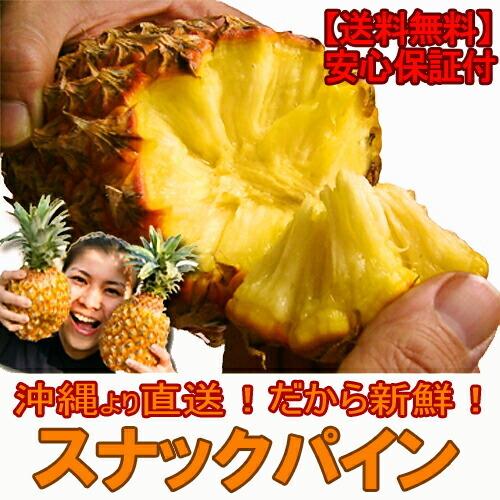 沖縄県産♪パイナップル7㎏(8玉) パイナップル 沖縄産 スナックパイン 送料無料 お試し1玉(600?700g