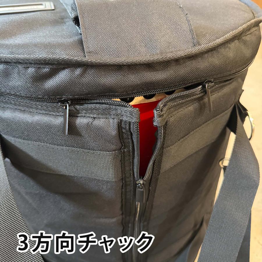 エイサー太鼓用ケース クッション入り （大）直径40cm×高さ42cm用
