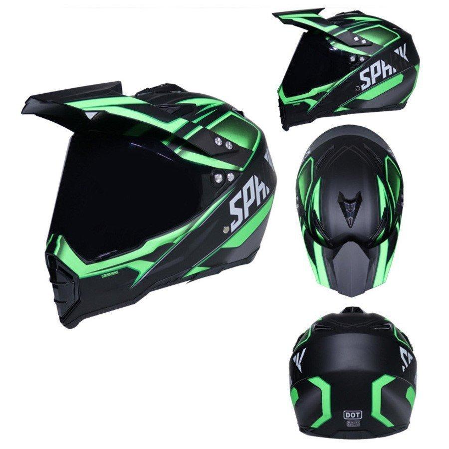 オフロードヘルメット オートバイクヘルメット オンロード ヘルメット バイク用品 色選択可|nagai-y421|02