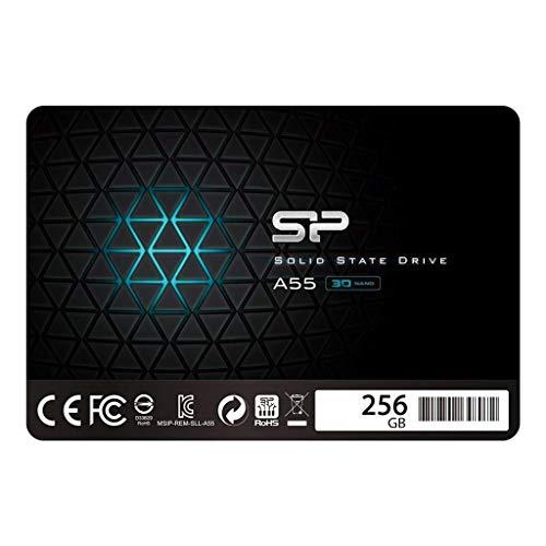 シリコンパワー SSD 256GB 3D NAND採用 SATA3 6Gb/s 2.5インチ 7mm PS4動作確認済 3年保証 A55シリーズ