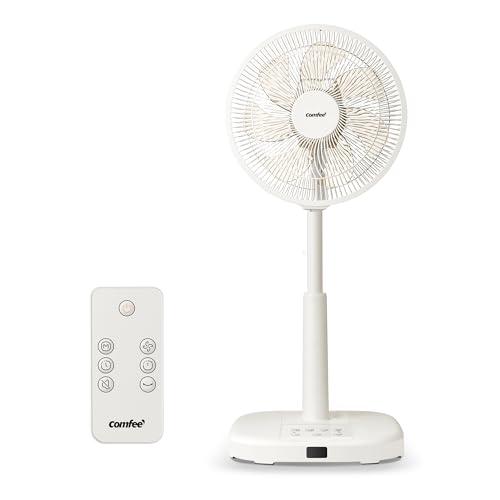 COMFEE' 扇風機 DCモーター リビング 静音 リモコン付き 左右