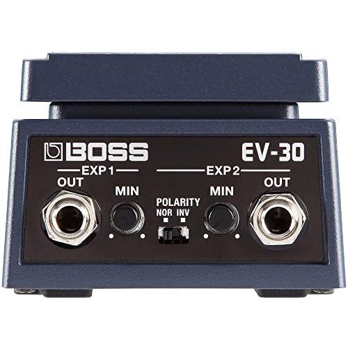 BOSS ボス EV-30 DUAL EXPRESSION PEDAL エクスプレッションペダル 省スペース設計 アルミ・ダイキャスト筐体 2系の画像