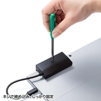 l 予約販売品 l サンワサプライ タブレット用USB Type-Cハブ USB-3TCH27BK｜nagaikiya-honpo｜04