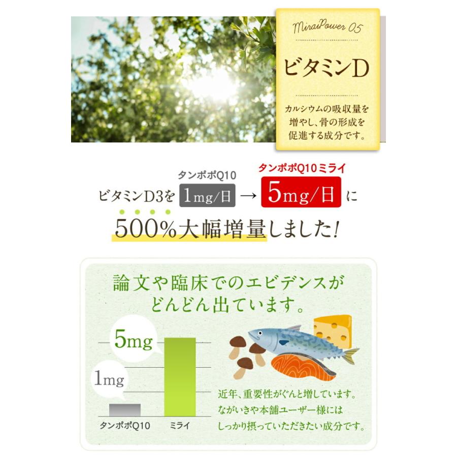 妊活 不妊 ミライ 1ヶ月分 60粒 ミトコンドリア コエンザイムq10 亜鉛 ビタミンD dhea サプリ 山芋｜nagaikiya-honpo｜17