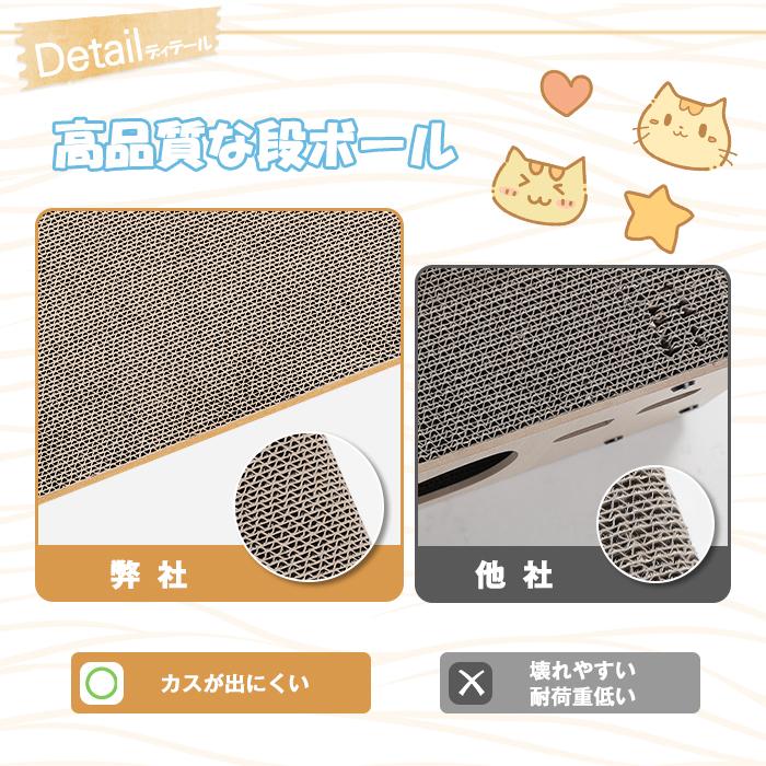 送料無料 爪とぎハウス 爪研ぎ ダンボール 組み立て式 高強度 高密度