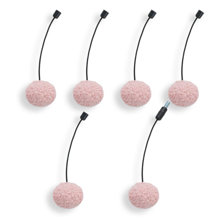 送料無料 キャットタワー部品 交換用ポンポン ボンボン おもちゃ 毛糸