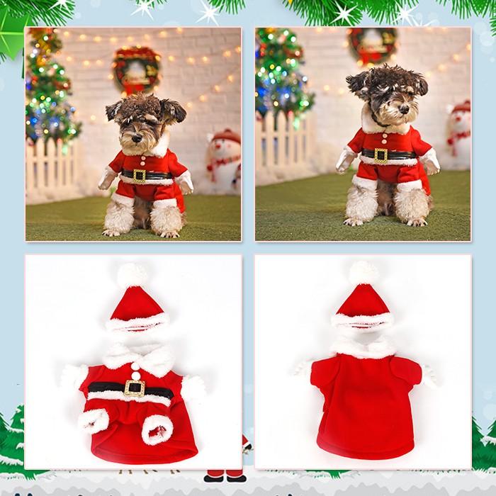 送料無料 可愛いサンタさんに変身 コスプレウェア 犬服 ドッグウェア 送料無料 可愛いサンタさんに変身 コスプレウェア 犬服 ドッグウェア
