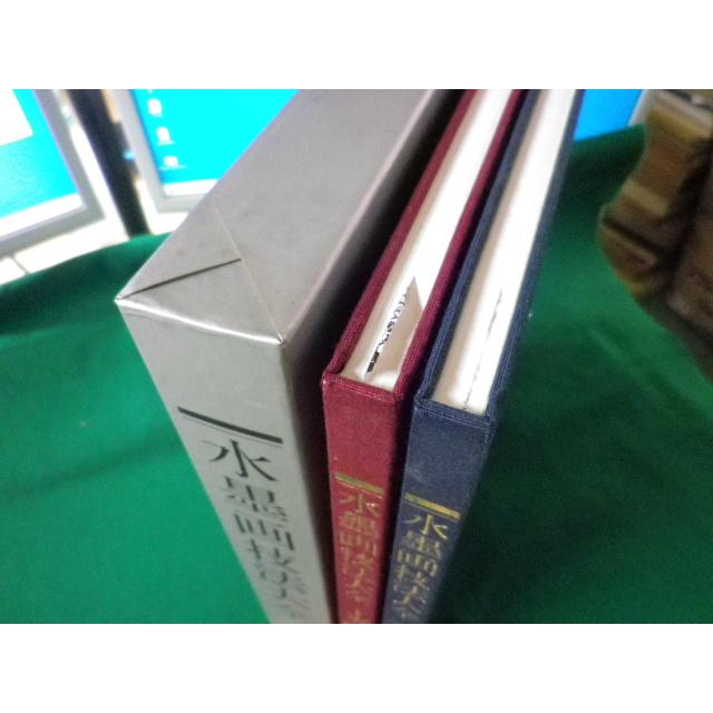 □水墨画技法大全 函2冊入 斉藤南北 大型本□FASD2022100424