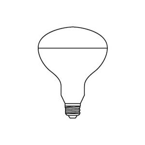 RF110V180WH 岩崎電気 屋外投光用アイランプ (200W形、E26、散光形