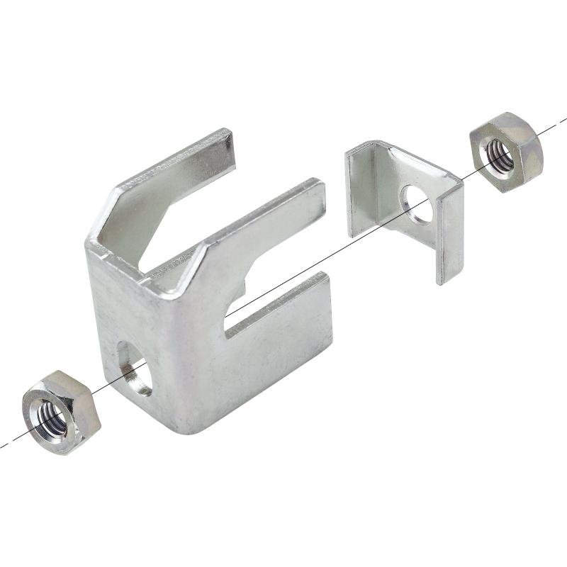 受注品】Z-HBRHZ ネグロス HB用 補強金具 溶融亜鉛メッキ【キャンセル