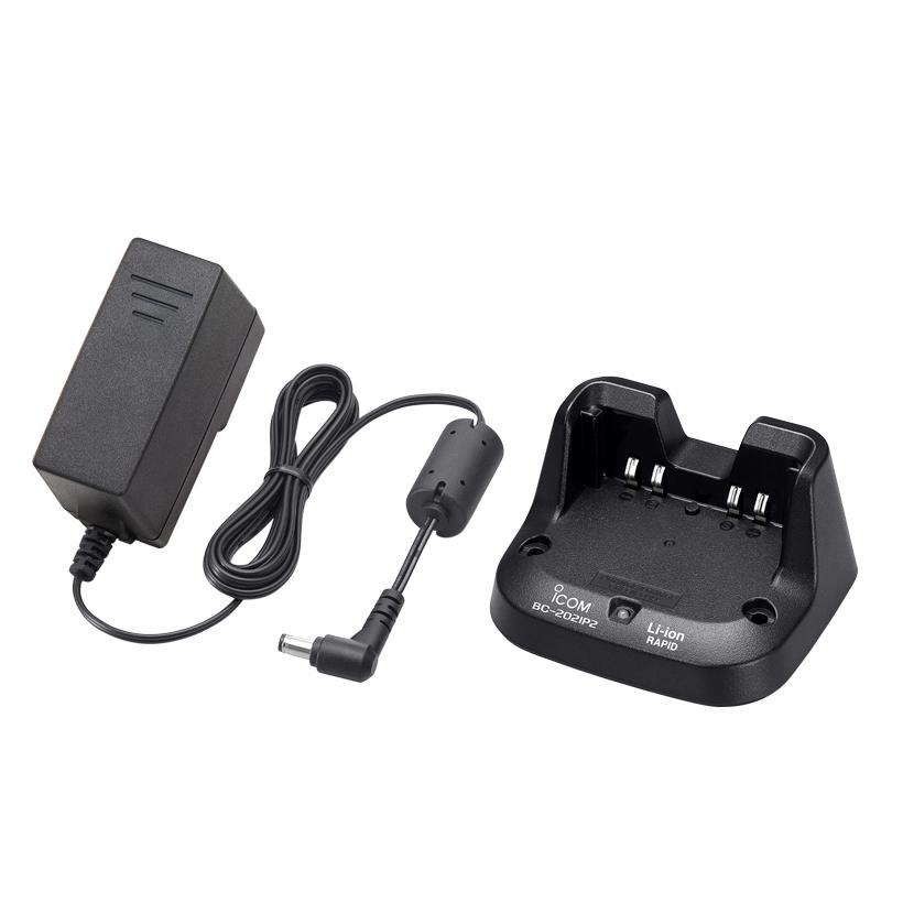 iCOM ID-52 急速充電スタンド & リペア部品付き BC-202IP2 IC-705 ID-50/ID-52対応 IP52XX用急速充電器 : 長野ハム