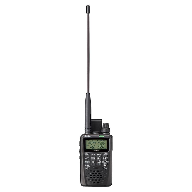 dj-x82 受信機　ALINCO 改造済み 受信改造済み DJ-X82 新製品 108〜470MHz※をAM/FMでカバー テンキー