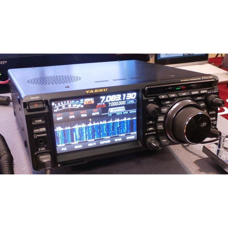 FTDX10 ＋保護シート ヤエス HF/50MHz100W抜群の受信性能 : 長野ハム 