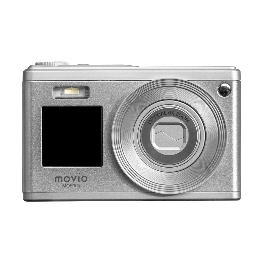 movio 光学ズーム6倍機能搭載デジタルカメラ MOP300 : レコード針の