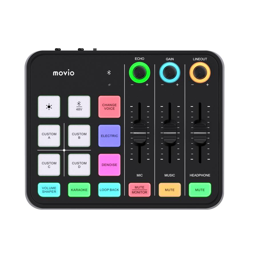 movio 初めてライブ配信を行う方にも使いやすいType-C USBオーディオミキサー M-SMIX1_2