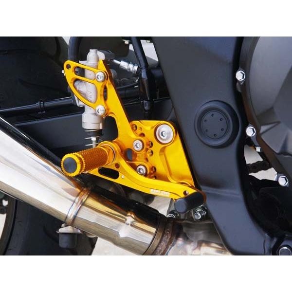 ＢａｂｙＦａｃｅ ＳＴＥＰ ＫＩＴ ＳＵＺＵＫＩ Ｂａｎｄｉｔ／ＧＳＸ１２５０ ０７−１１ 品番 002-S014BK/002-S014GD/002-S014SV ステップ、ペダル-車、バイク、自転車-バックステップ
