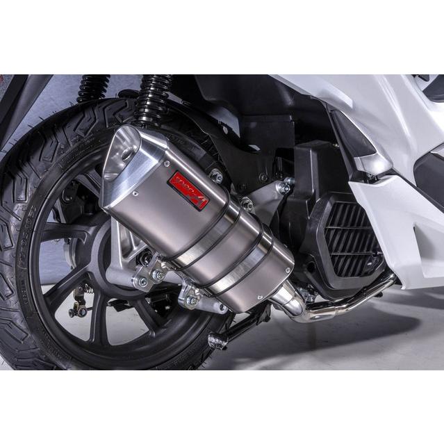 pcx125 jf56 ヤマモトマフラー バイク用マフラー PCX フルエキゾースト jf56 マフラー」の人気