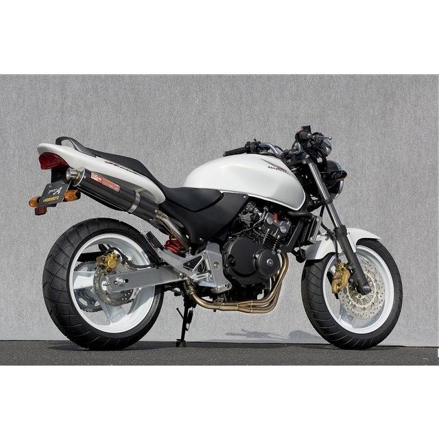 ホーネット250　ヤマモトレーシングSUS4-1-2カーボンマフラー美品 YAMAMOTO RACING（ヤマモトレーシング） HORNET250 SUS 4