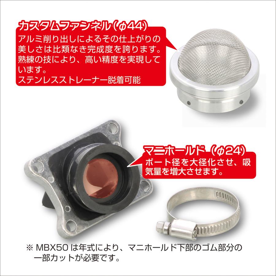 KITACO（キタコ） ビッグキャブKIT ミクニフラットφ24 : 長尾 