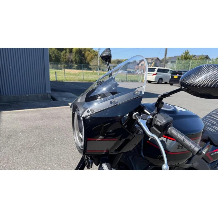 アクリポイント 26− CB1000F クリアスクリーン 70mm
