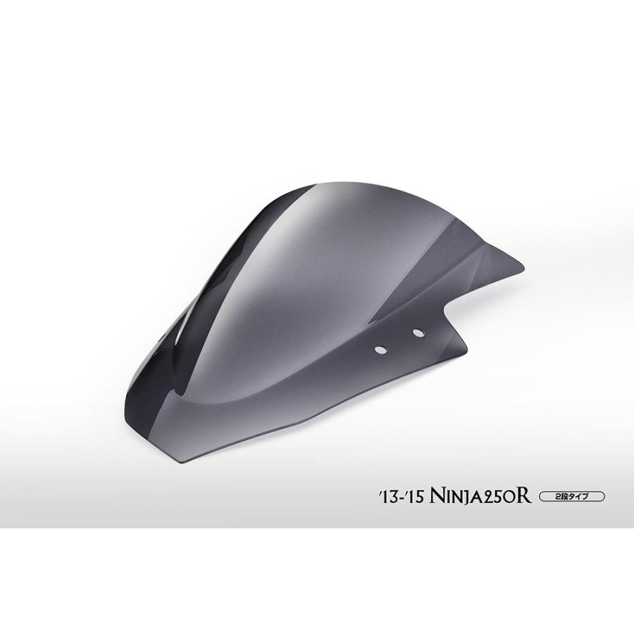 アクリポイント スクリーン スモーク ストリート Ninja250 