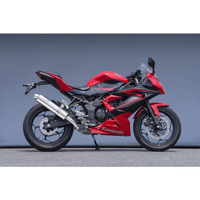 YAMAMOTO RACING - ヤマモトレーシング  １５〜 Ｎｉｎｊａ２５０ＳＬ ＳＵＳ ＳＬＩＰ−ＯＮ チタン バイク-マフラー-車、バイク、自転車