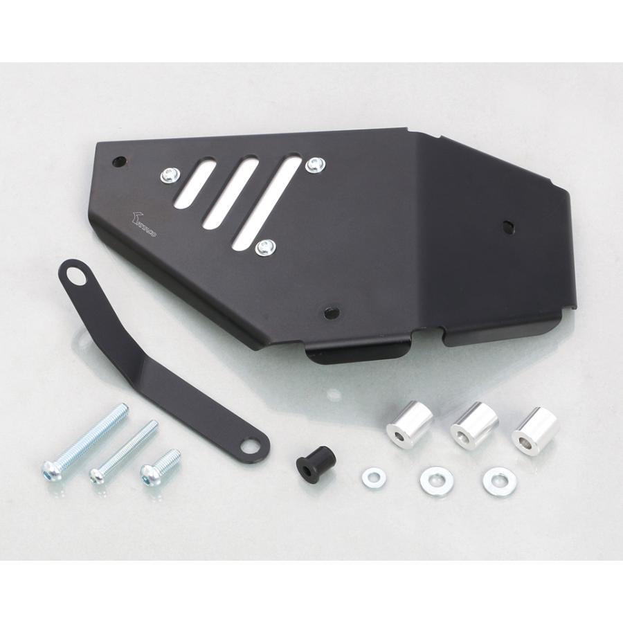 KITACO（キタコ） Rサイドカバータイプ2 ブラック・シルバー 615