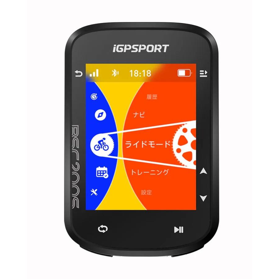 iGPSPORT サイクルコンピューターBSC200S カラーパネル : サイクル