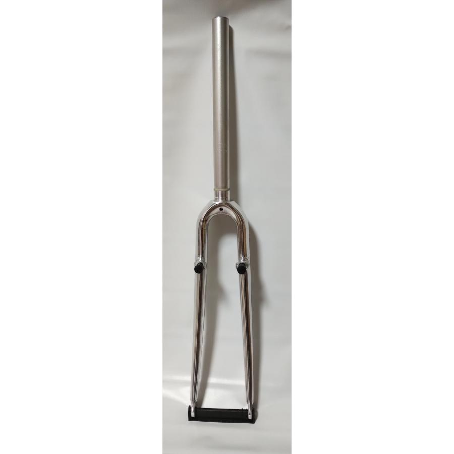 TRIGONフォーク700c アルミ 1インチ 700Cロード用アルミフロントフォーク 1インチスレッド : 蔵出し