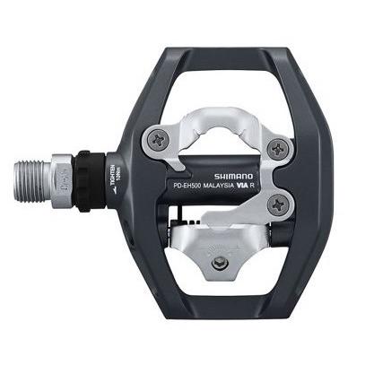 シマノ（SHIMANO） PD-EH500 片面SPD/片面フラットペダル : サイクル