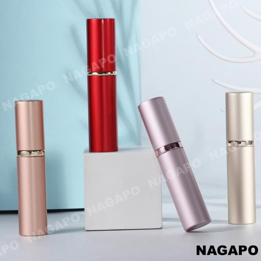 持ち運び 旅行 詰め替えボトル ロールオン かわいい 5ml 天然竹 アトマイザー 詰め替え ミニボトル 香水 簡単 おしゃれ 10ml ナチュラル