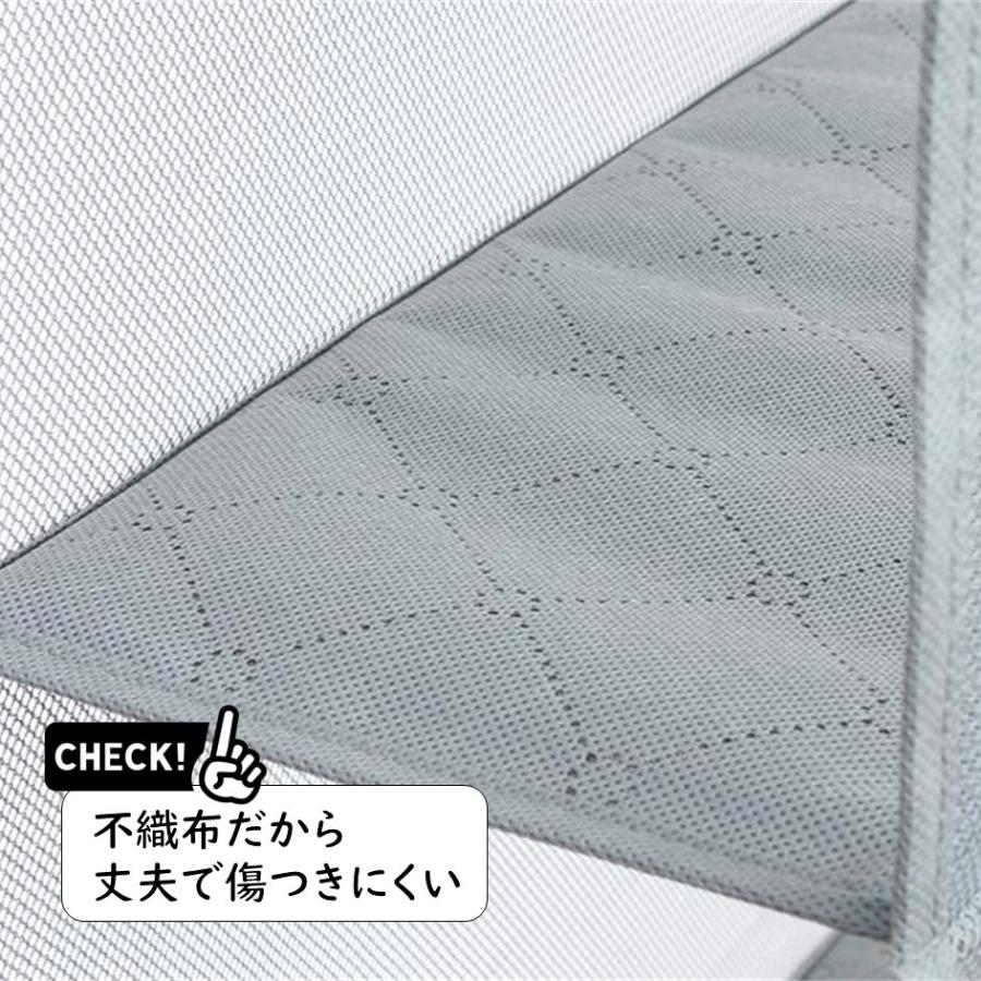 バッグハンガー バッグ 収納 洋服 タオル ハンガー クローゼット カバン 鞄 収納ラック 見える 吊り下げ 入れるだけ 3段 4段 収納ボックス　ポイント利用 |  | 05