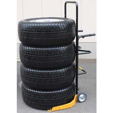 超美品！】NTP-217B 長崎ジャッキ イヤサカ タイヤ搬送台車