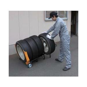 長崎ジャッキ タイヤ搬送台車 NTP-217B 軽自動車〜RV車用 標準タイプ