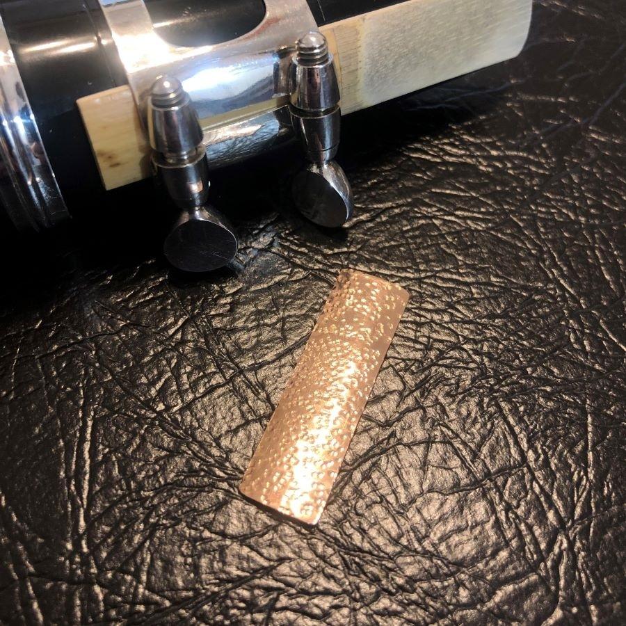 総銀製B♭クラリネット用リガチャープレート3種セットGP・PGP・PtP 総銀製